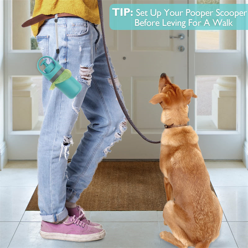Claw Pooper Scooper with Bag Dispenser