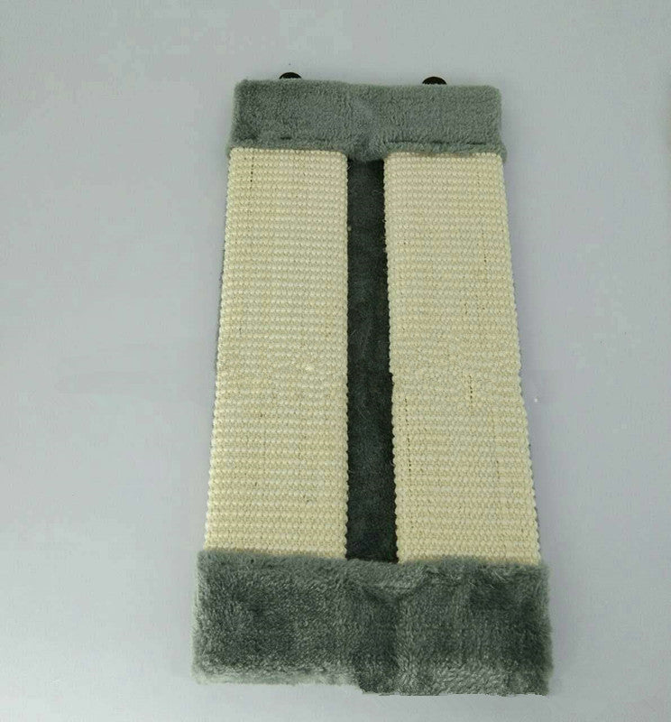 Foldable Sisal and Plush Cat Scratcher