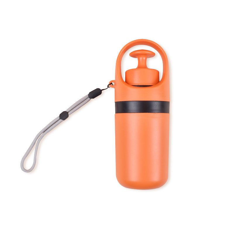 Claw Pooper Scooper with Bag Dispenser - Orange