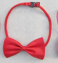 Adjustable Solid Color Pet Bow Tie - Big red