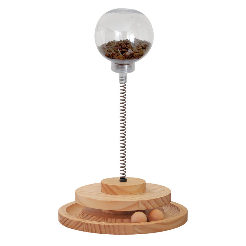 Treat-Dispensing Puzzle Toy for Cats