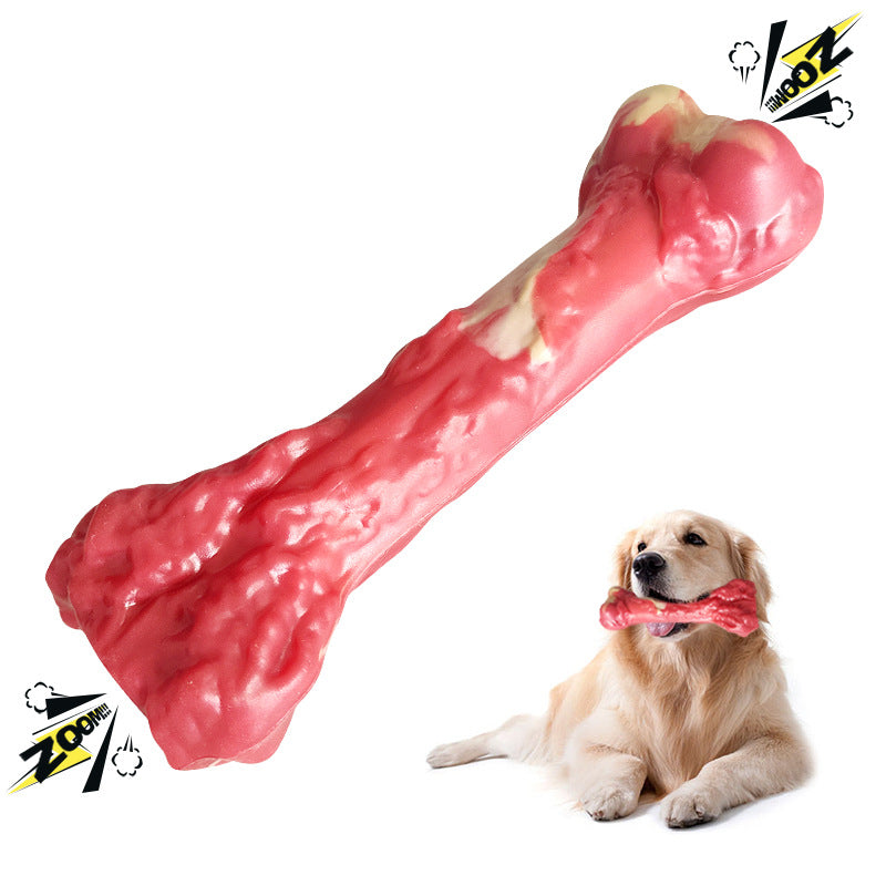 Rubber Bone Chew Toy