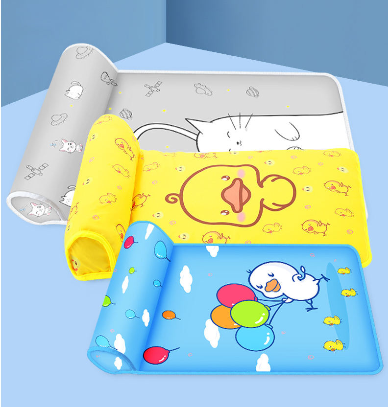 Non-Slip Padded Ice Silk Pet Mat