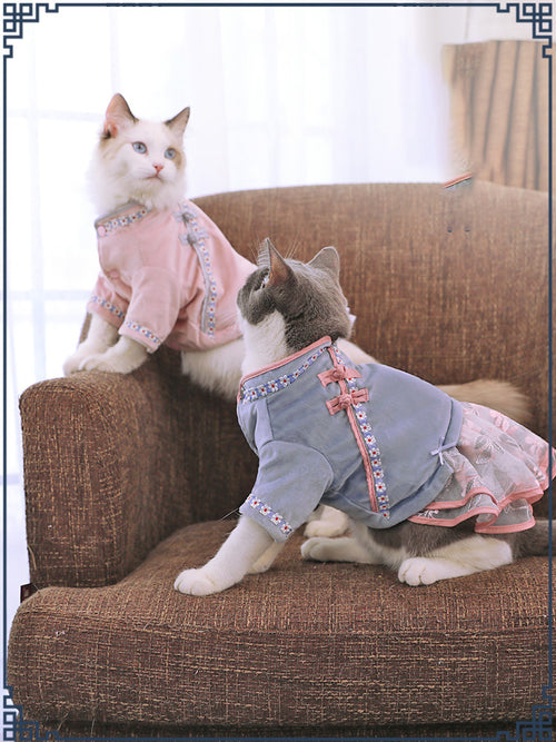 Vintage-Style Cat Dress