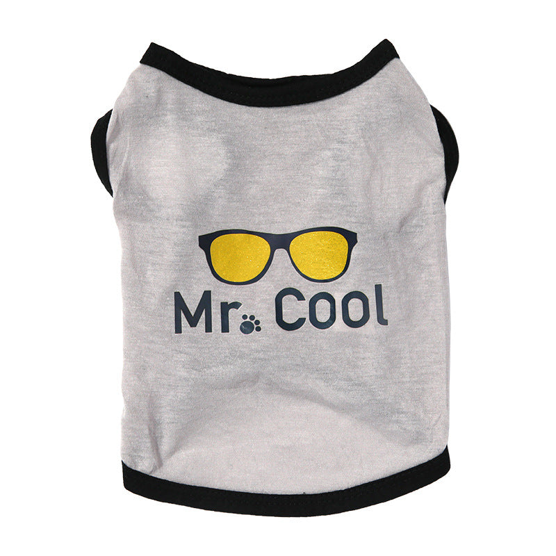 Casual Gray Pet Vest