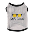 Casual Gray Pet Vest