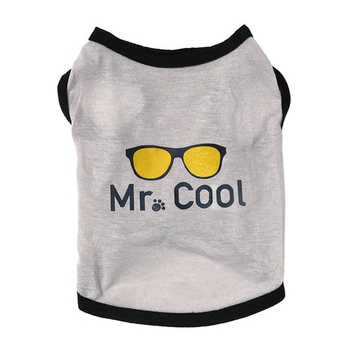 Casual Gray Pet Vest