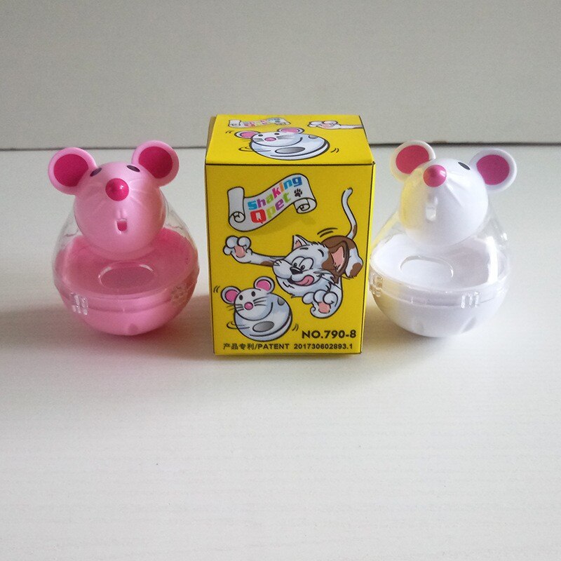 Mouse-Shaped Treat Tumbler for Pets