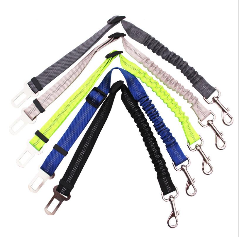 Elastic Dog Car Seat Belt Tether