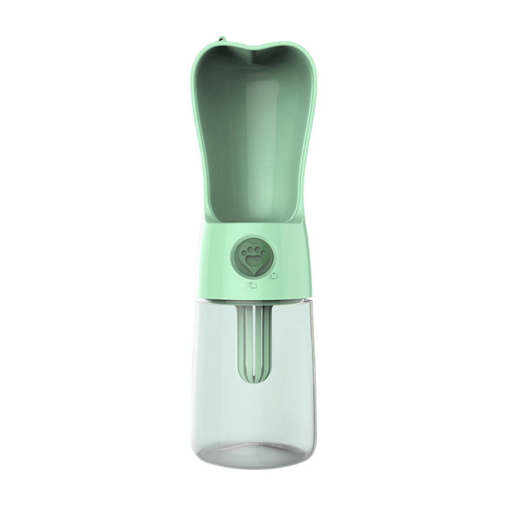 Twist-Lock Pet Water Bottle - Green / Q1pc