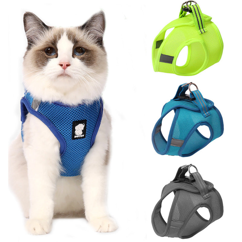 Mesh Cat Walking Harness