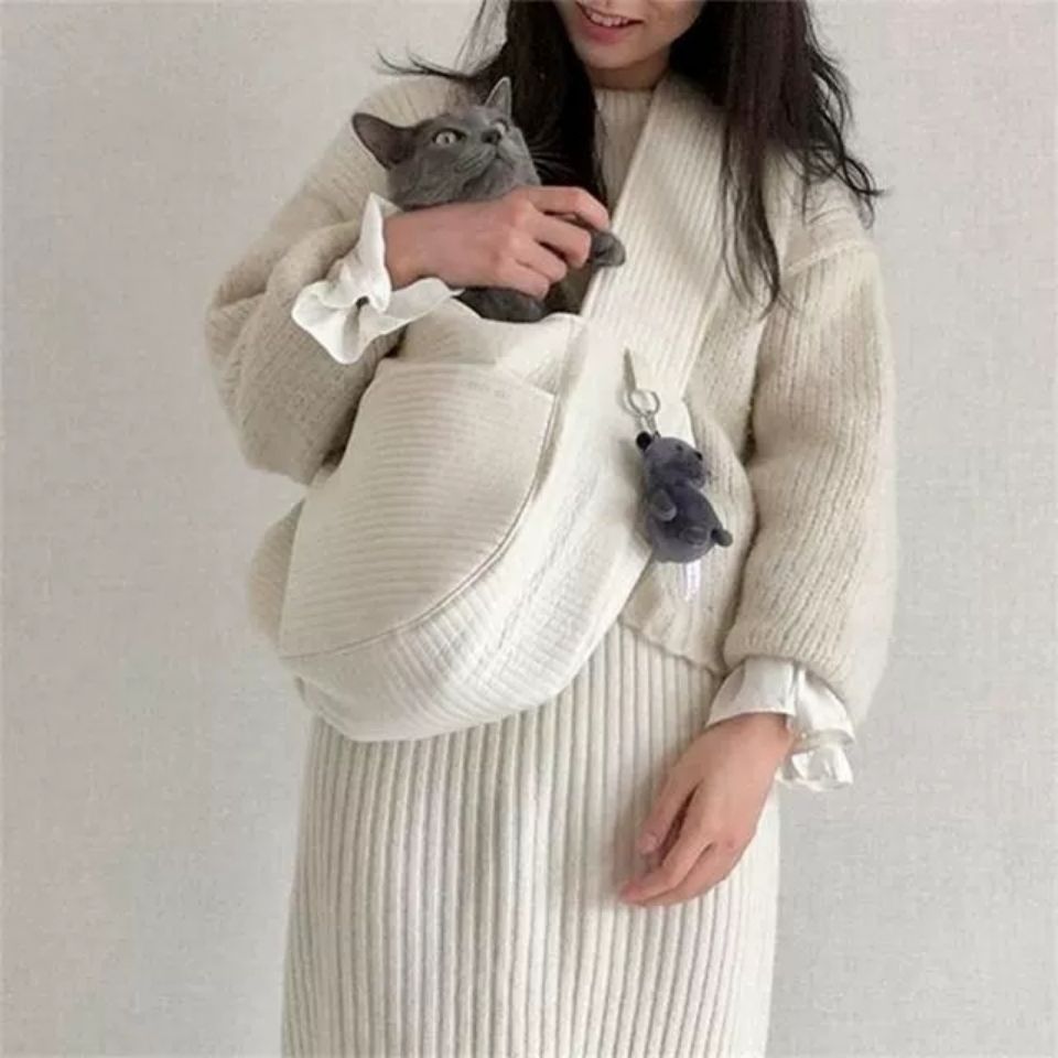 Canvas Pet Carrier Tote Bag