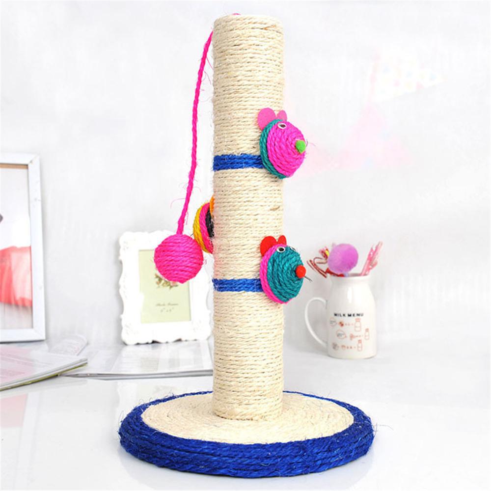 Sisal Cat Scratching Post with Round Base