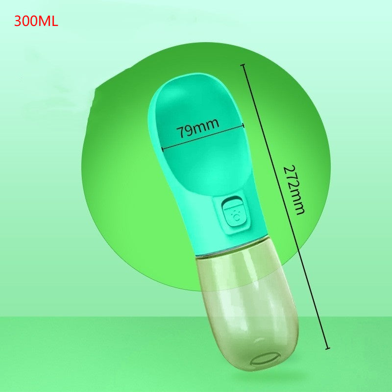 Wide-Mouth Dog Travel Water Bottle