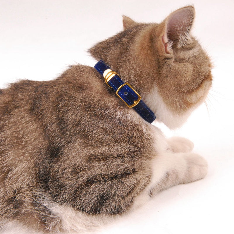 Flocked Fabric Cat Collar