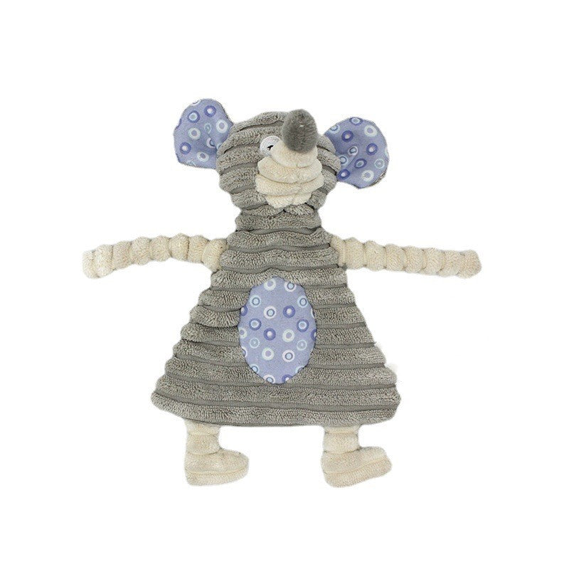 Plush Donkey and Friends Dog Toy