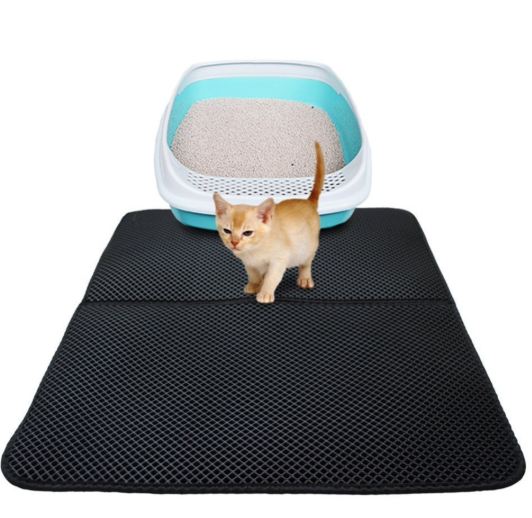 Foldable Honeycomb EVA Cat Litter Mat