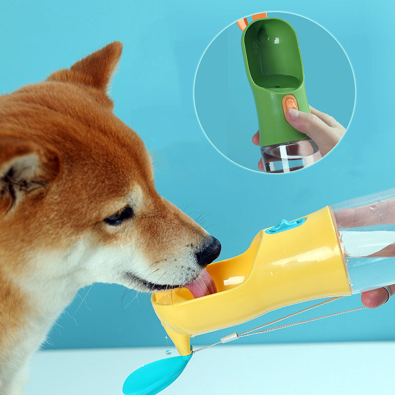 Pet Travel Water Bottle and Food Cup