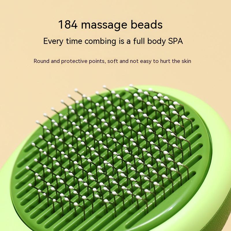 Avocado-Shaped Pet Grooming Brush