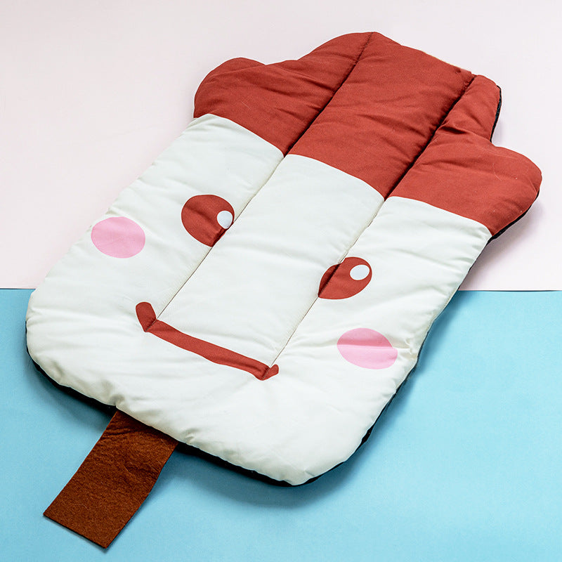 Fruit Design Pet Mat - Ice cream pet pad