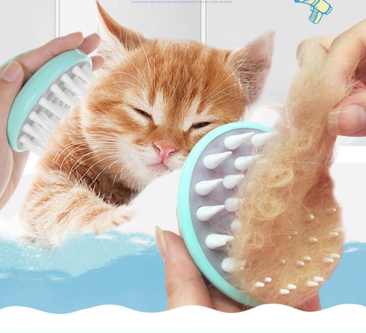 Silicone Dog Bath Massage Brush