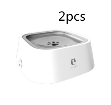 Floating Disc Anti-Splash Water Bowl