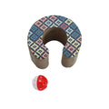 Foldable Corrugated Cat Scratcher with Ball