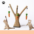 Sisal Scratching Post with Hanging Toys