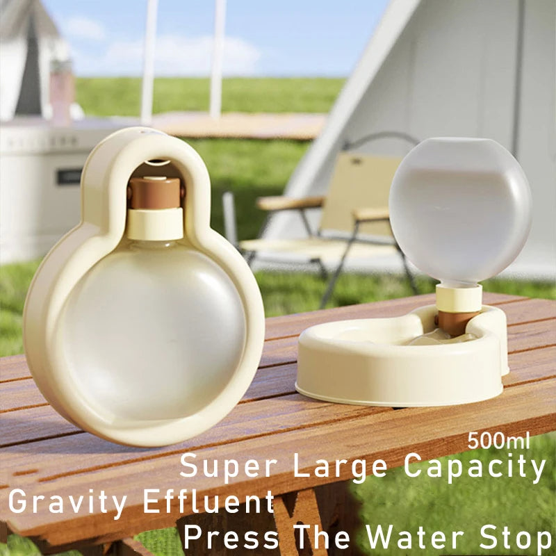 Pet Water Bottle with Lanyard