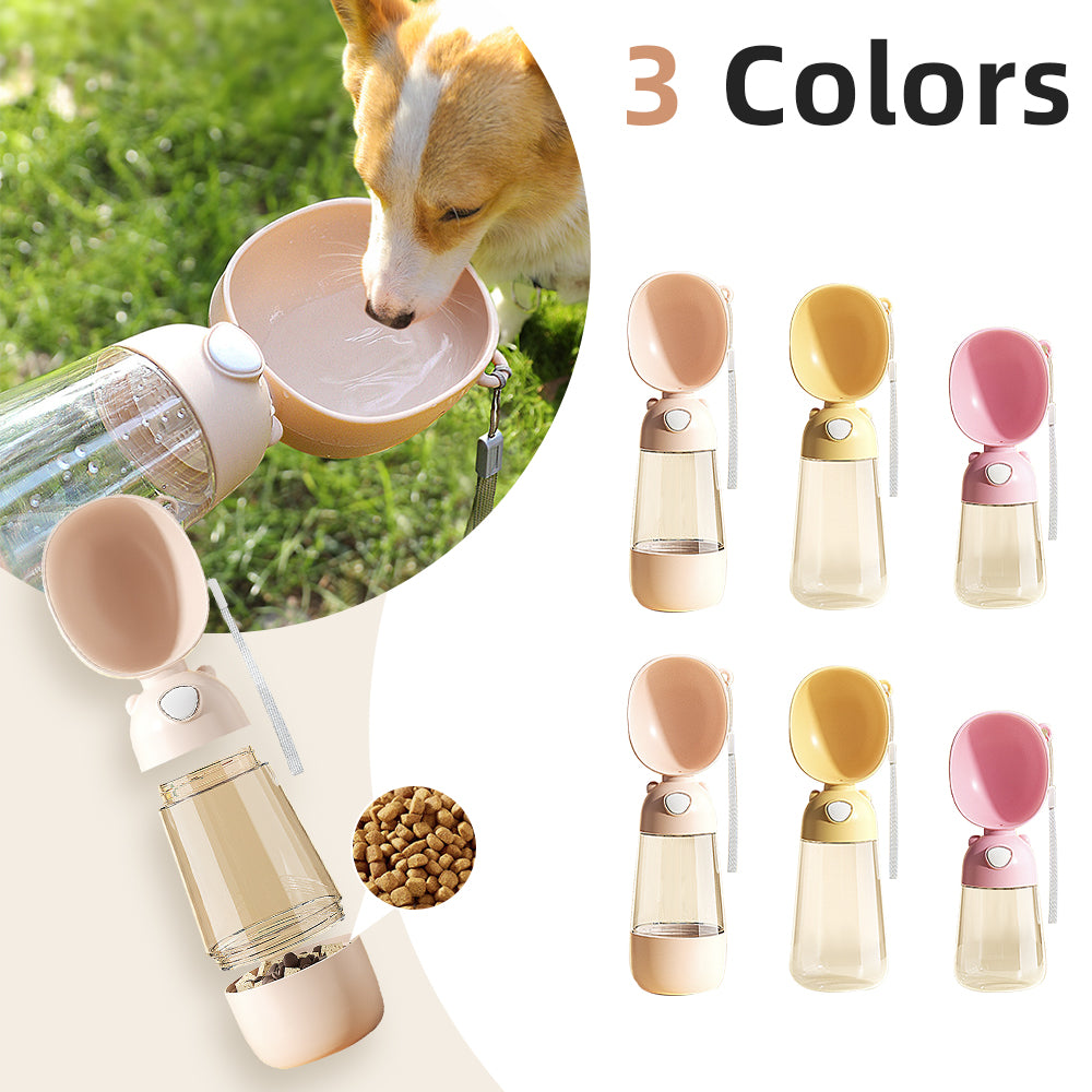 Portable Pet Water and Food Bottle