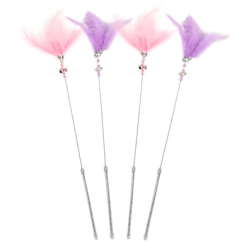 Feather Teaser Wand with Bell