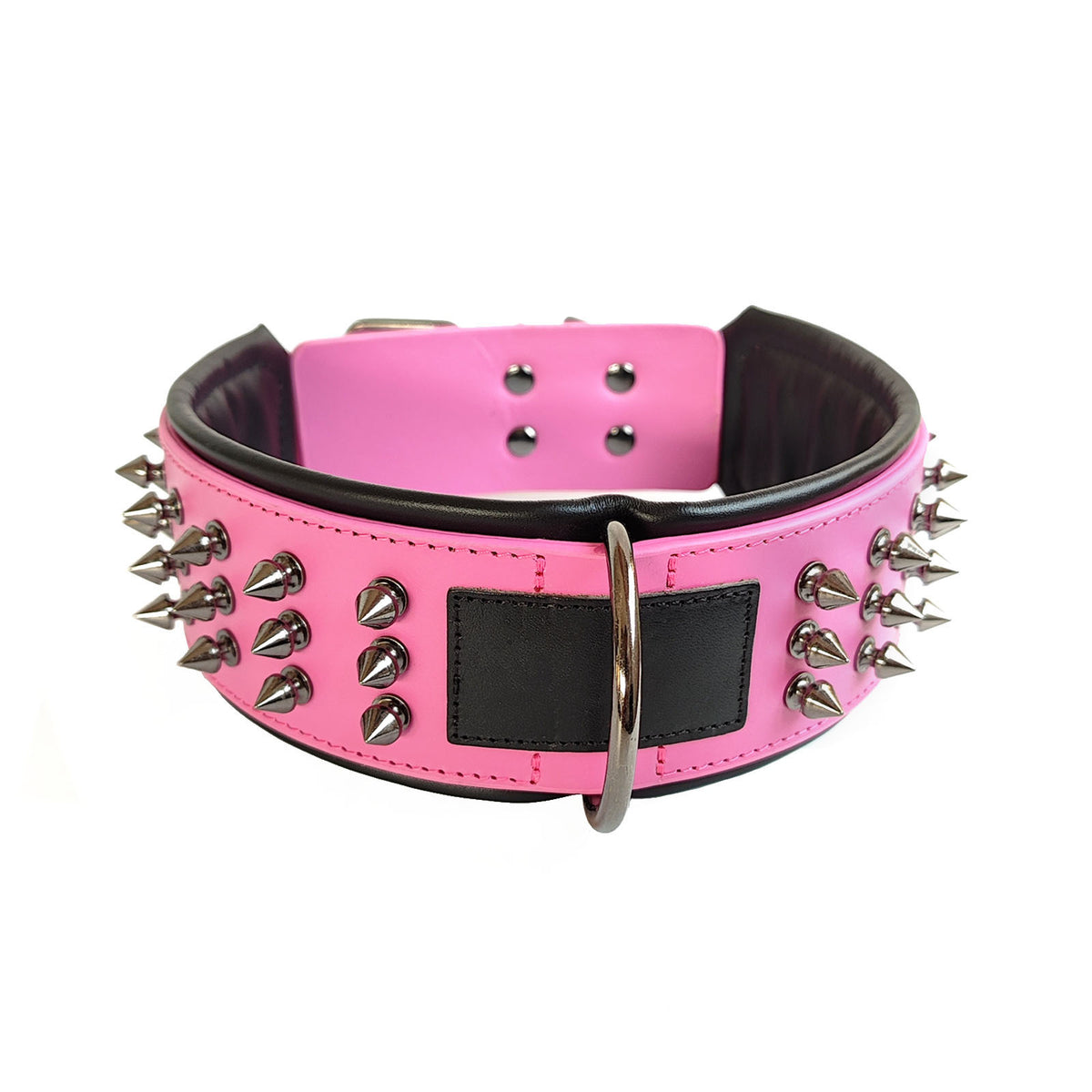 Riveted Leather Dog Collar