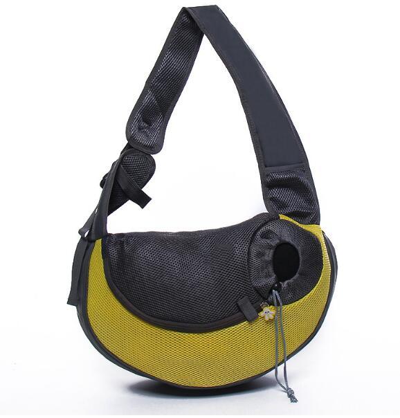 Mesh Pet Sling Tote Bag