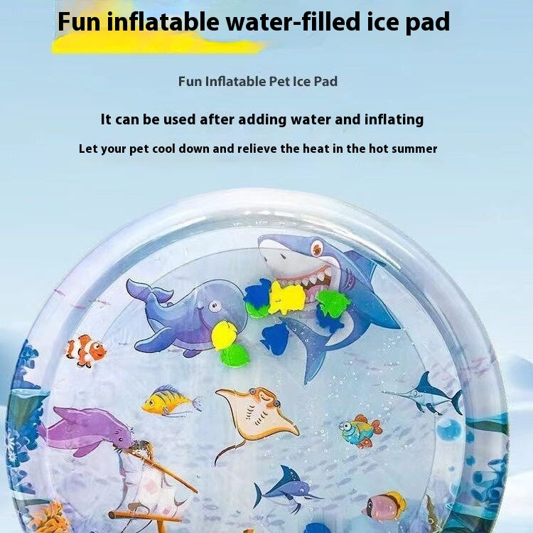 Water-Filled Pet Play Mat