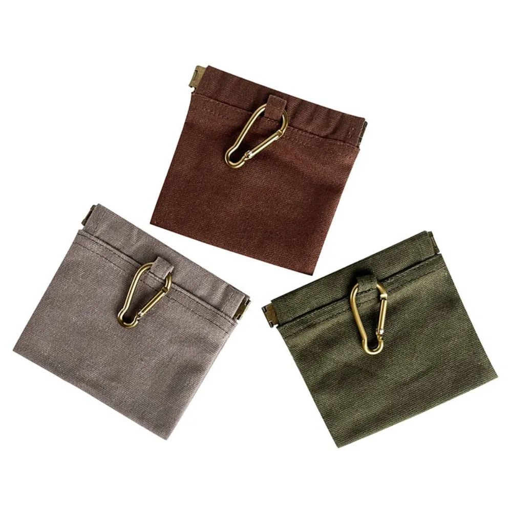 Waxed Canvas Dog Treat Pouch