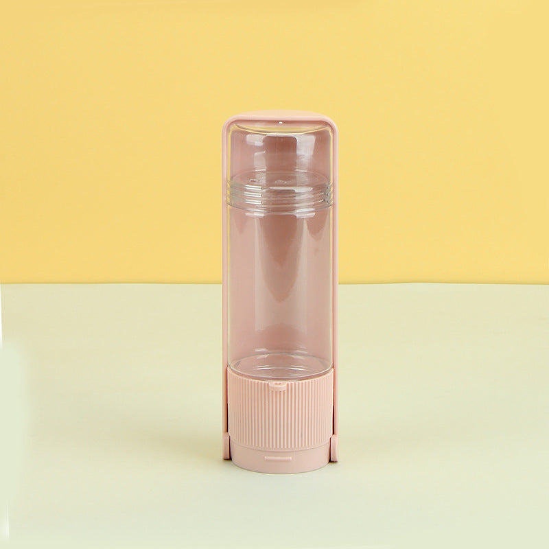 Pet Water Bottle with Slide-Out Trough