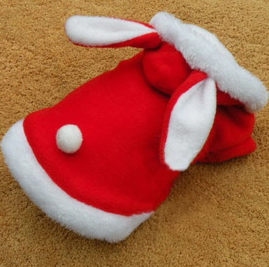 Bunny Ear Fleece Pet Hoodie