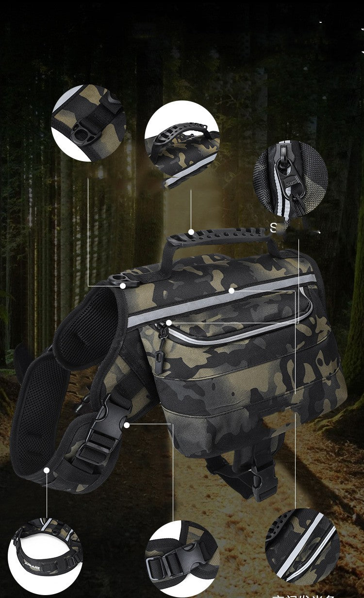 Outdoor Backpack for Large Dogs