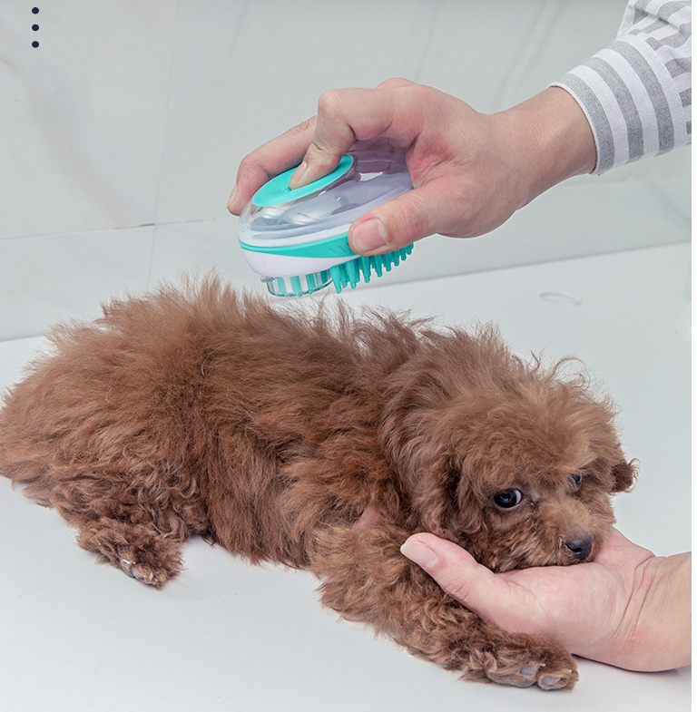 Pet Bath and Grooming Brush