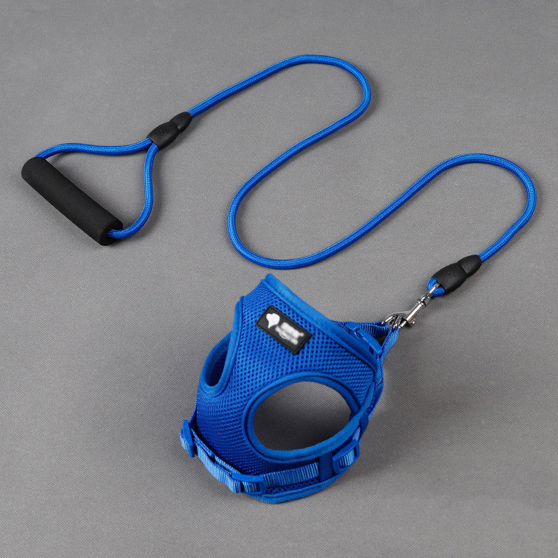 Mesh Dog Harness and Leash Set