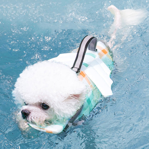 Swan and Dinosaur Dog Life Jacket