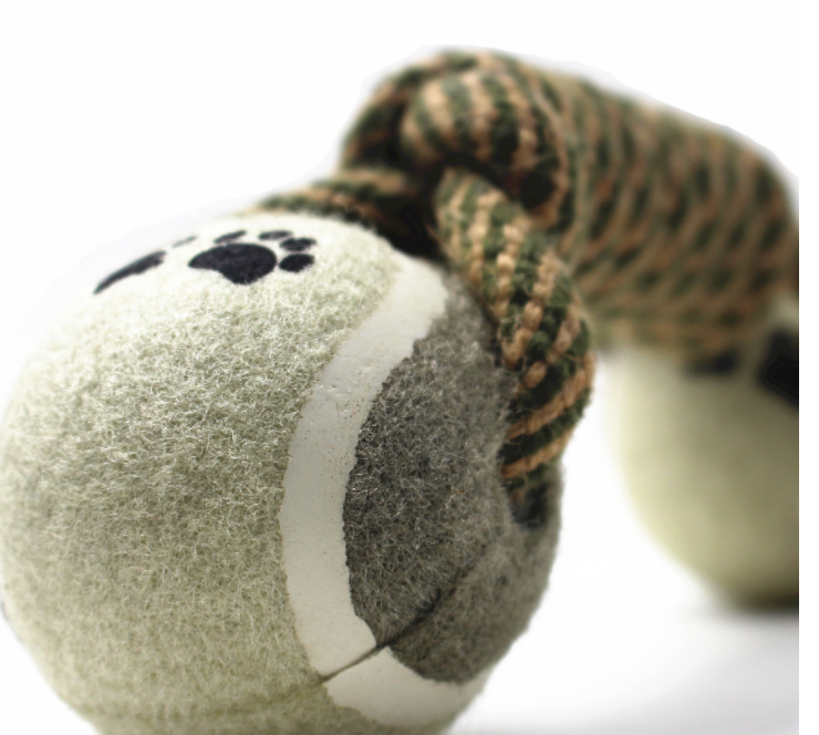 Rope Dumbbell Tug Toy for Dogs