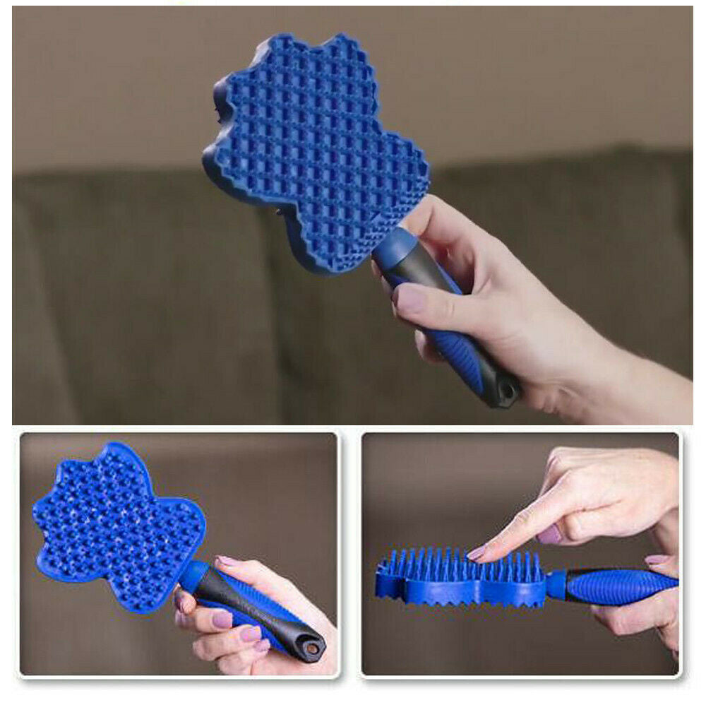 Double-Sided Silicone Pet Grooming Brush