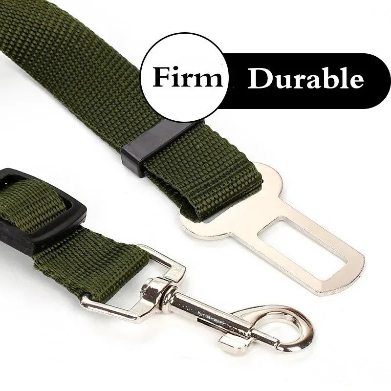 Adjustable Dog Car Seat Belt Strap