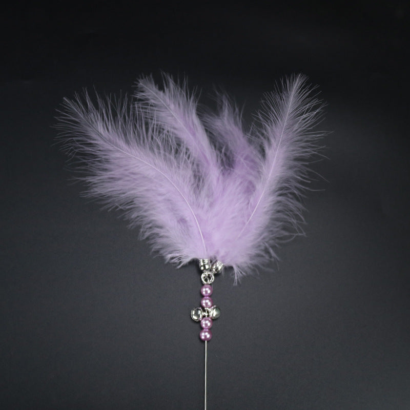 Feather Teaser Wand with Bell
