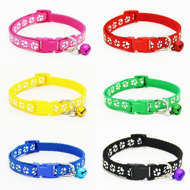 Adjustable Pet Collar With Bell