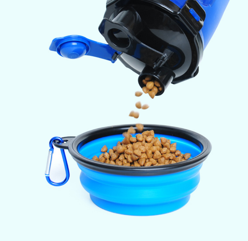 2-in-1 Water Bottle and Food Container