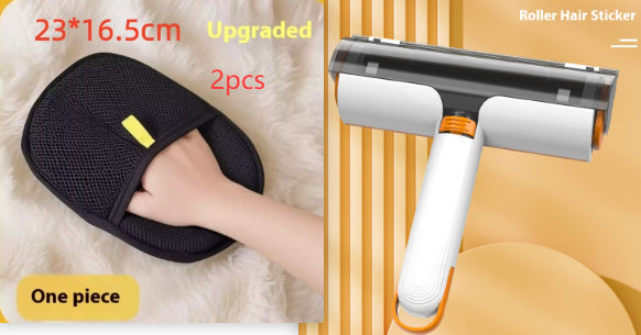 Reusable Pet Hair Remover Roller - Set4