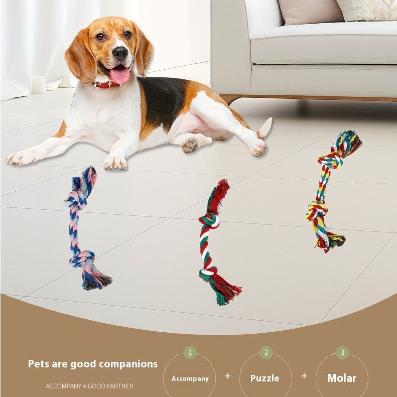 Double-Knot Cotton Rope Dog Toy