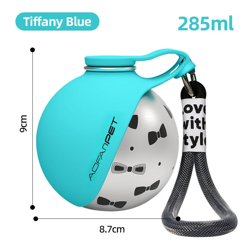 Dog Water Bottle with Waste Bag Dispenser